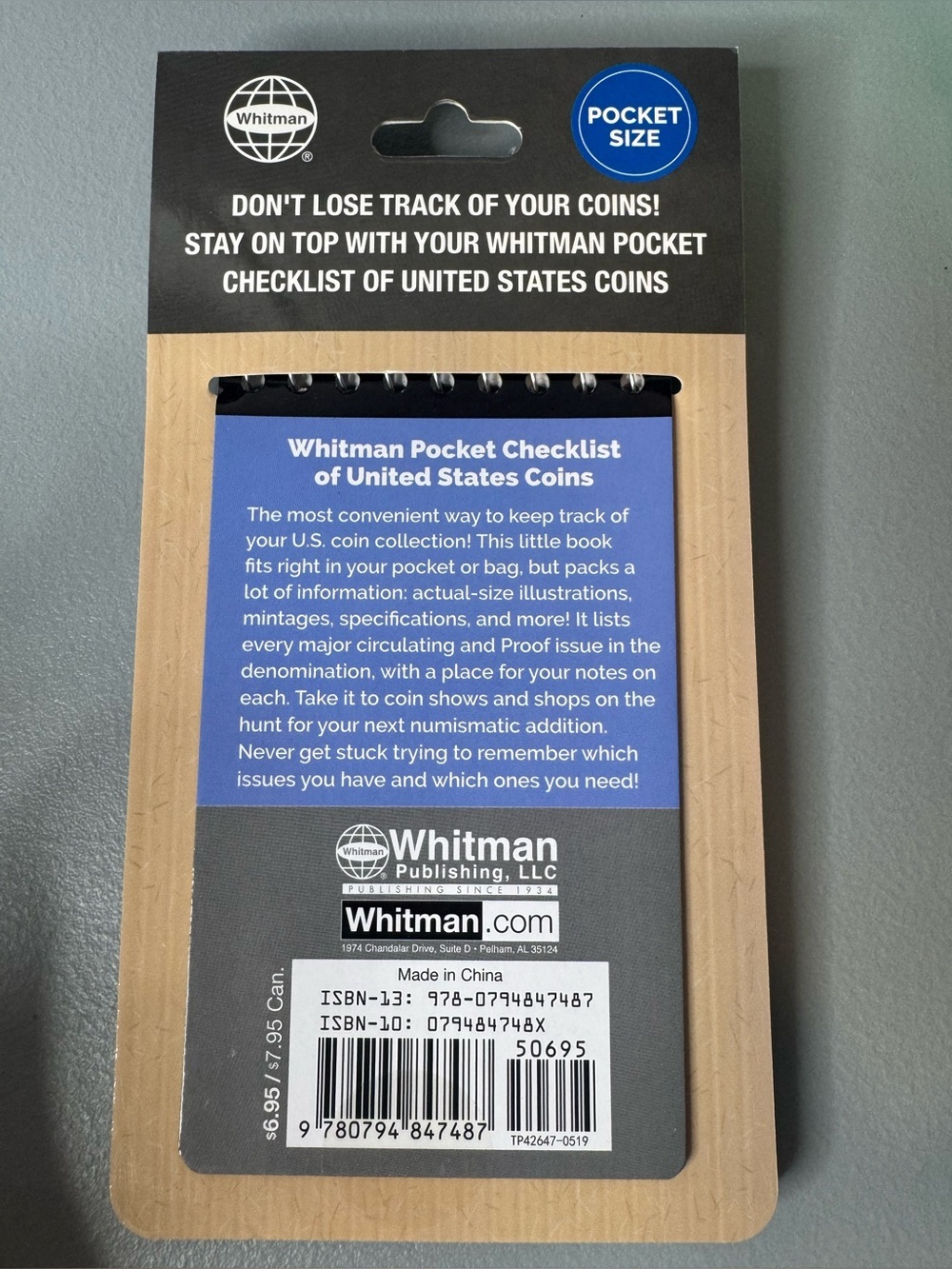 Whitman Pocket Checklist of United States Coins small & large dollars silver eag - Picture 2 of 2